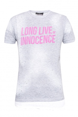T-shirt with holes, zdjęcie 1 T-shirt with holes od Dsquared2